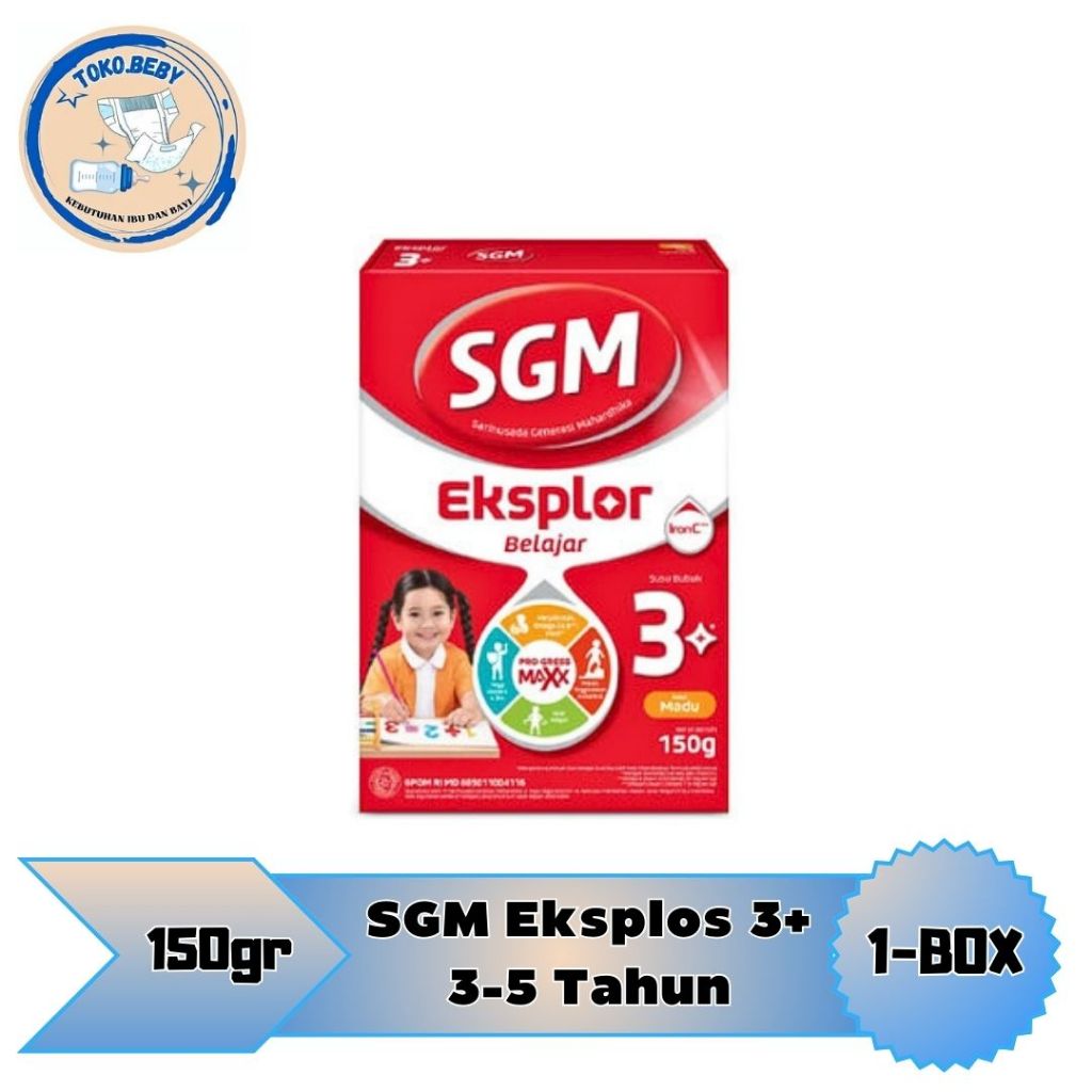 

SGM Eksplor 3+ Usia 3-5 Tahun Rasa Madu/Vanila 150g/toko.beby