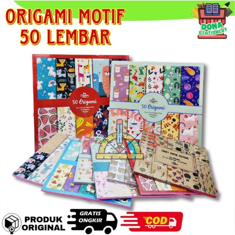 

KERTAS ORIGAMI INA CREATIVE | ORIGAMI PAPER 16 × 16