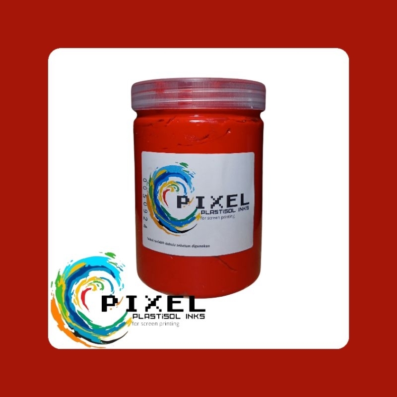 

Plastisol PIXEL Red 1Kg