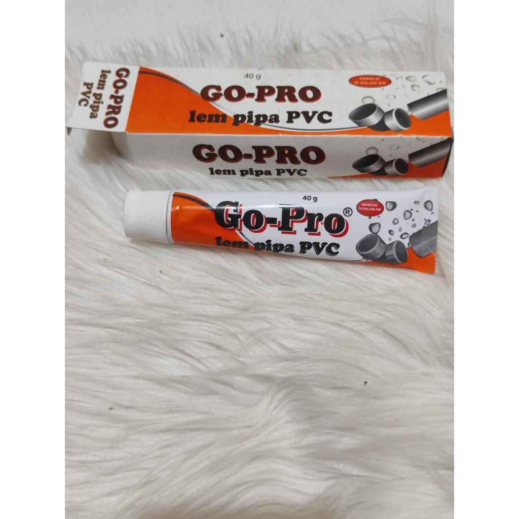 

Lem Pipa Pvc Go Pro 1 pcs / Lem Pipa Pvc Super Rekat jaminan