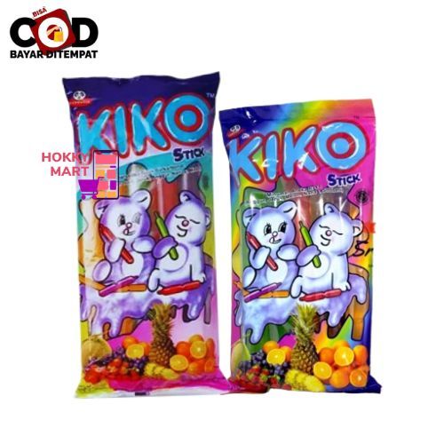 

[ HOKKY ] Kiko Ice Stick 700ml Isi 10 x 70ml Es Stik Es Lilin Aneka Rasa Buah Buahan Cemilan Murah Halal Snack Cemilan Anak