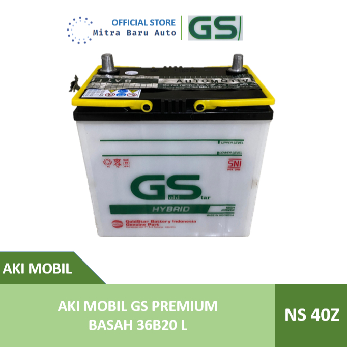 Aki Mobil Agya & Calya GS NS 40ZL