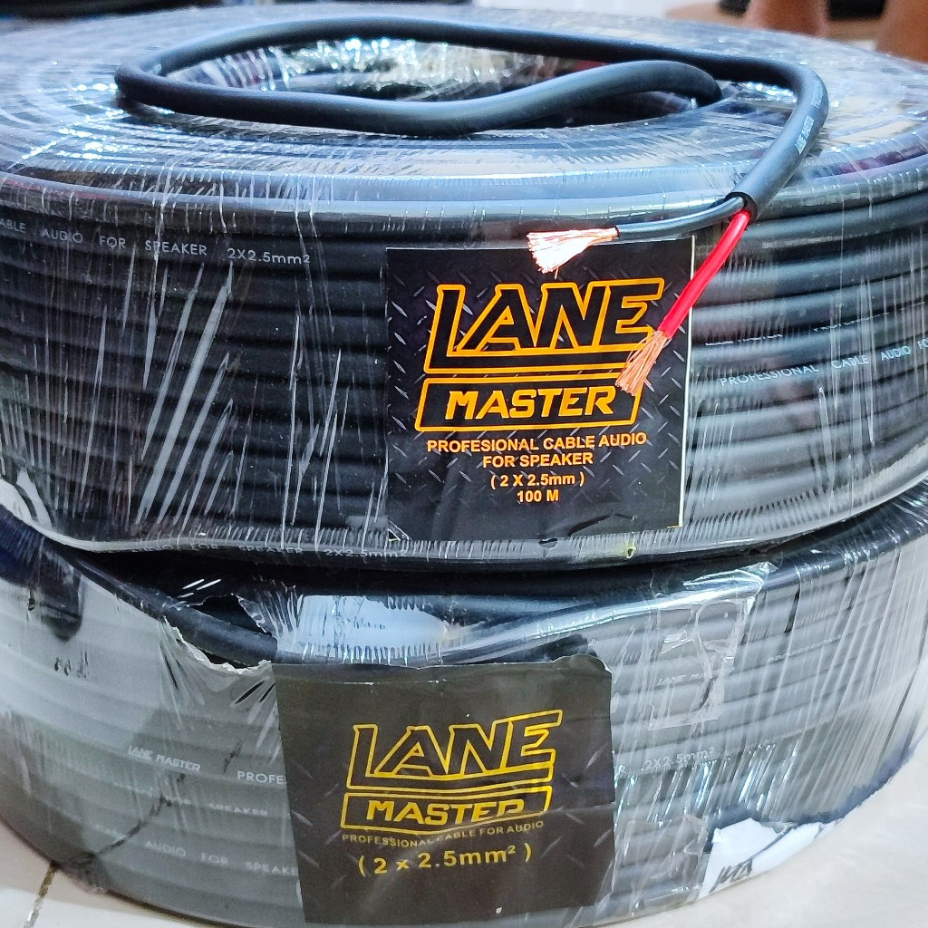 Kabel Speaker 2x2.5 Lane Master (meteran)