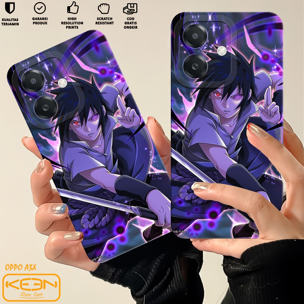 Case Oppo A3 NFC - Casing Hp Oppo A3 NFC Motif Naruto - Softcase Oppo A3 NFC - Softcase Hp Oppo A3 N