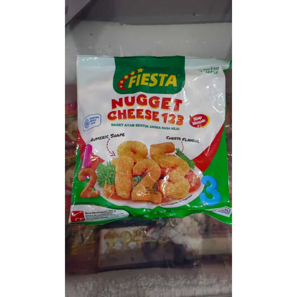 

Fiesta Nugget Cheese 1 2 3 Halal dan BPOM