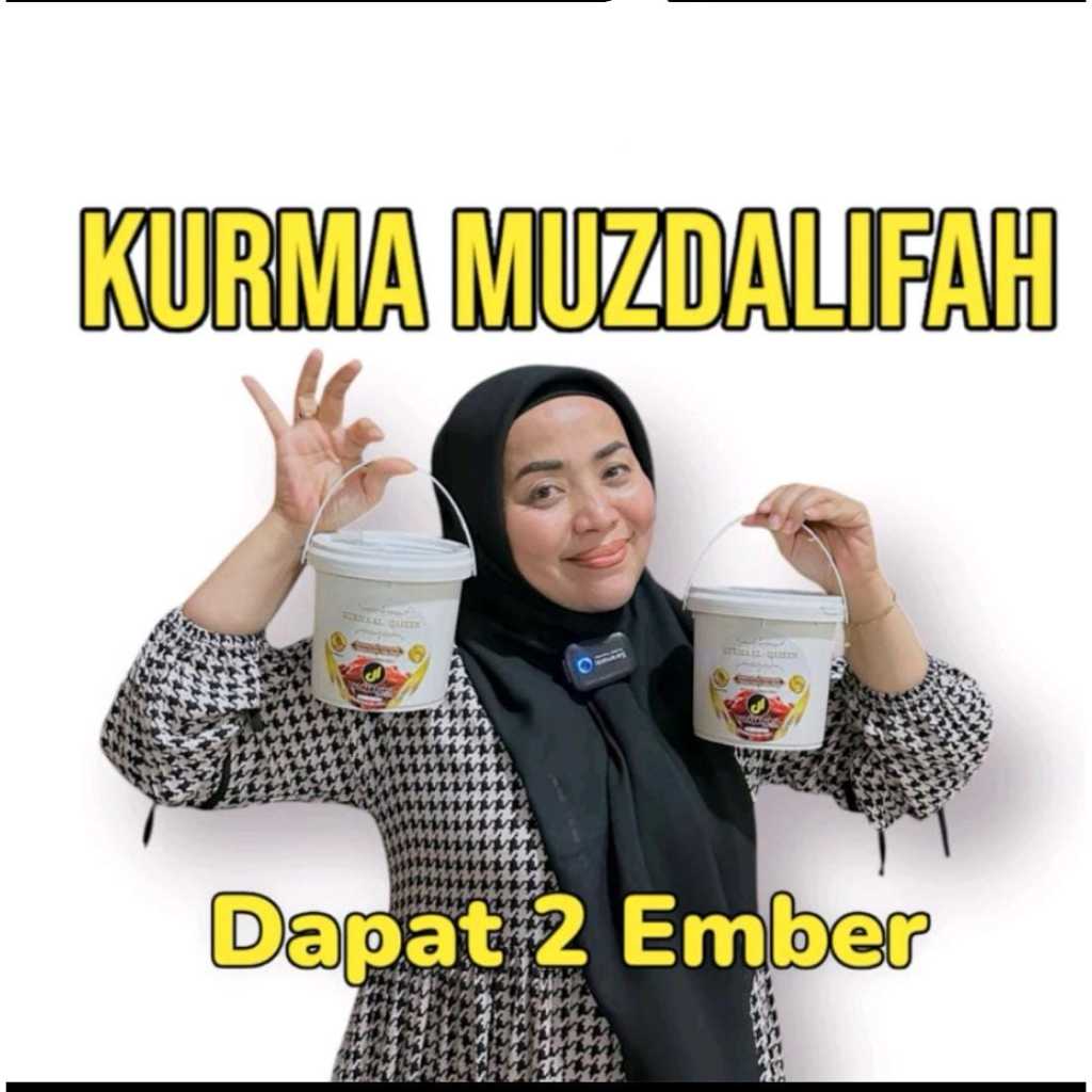 

Kurma ember 400gr dapat 2 ember