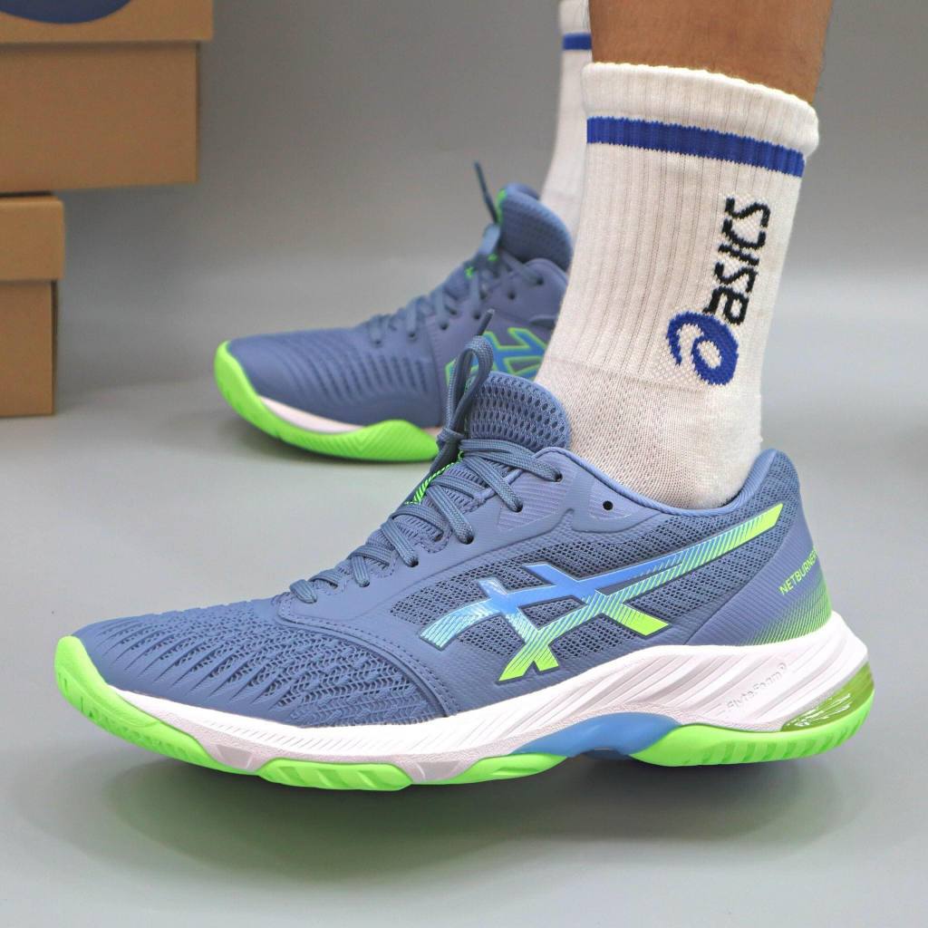 PROMO GUNCANG Sepatu Voli Netburner Man and Woman Premium Kualitas 100% Terbaru Sepatu Asics Netburn