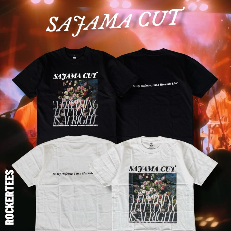 SAJAMA CUT - REMAINS FROM THE FIRE T-SHIRT | ORIGINAL MERCHANDISE