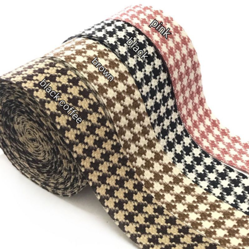 

1 YARD - 2.5 CM | PITA HOUNDSTOOTH / PITA TWEED / PITA WOLL / PITA KOREA