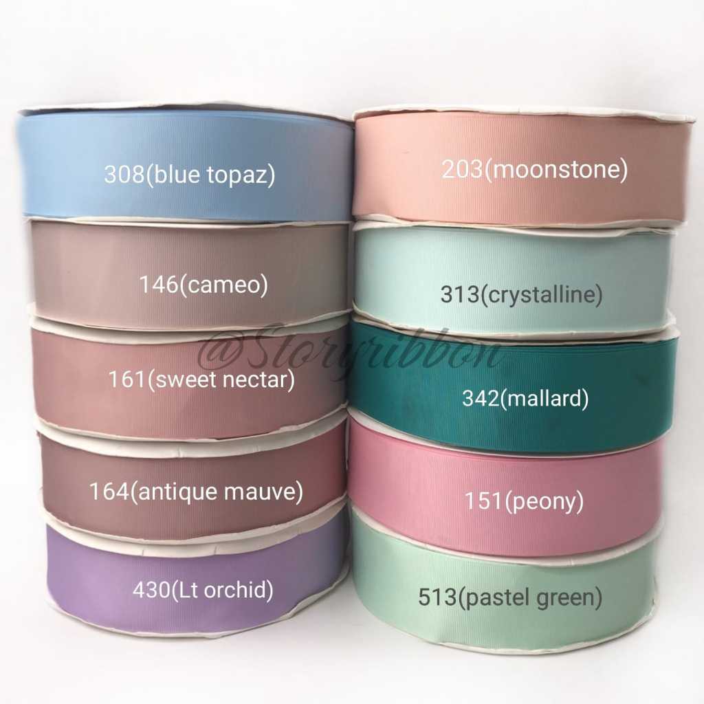 

1ROLL (100YARD) - 2,2CM/ PITA GROSGRAIN IMPORT PREMIUM / GGS IMPORT / PITA GG PREMIUM/PITA HAMPERS