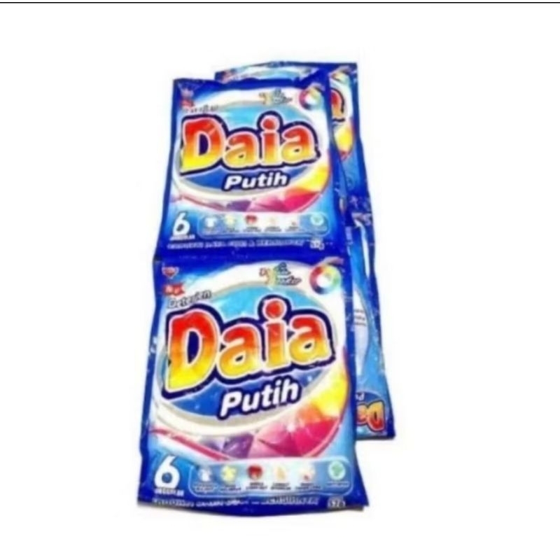 Daia bubuk Renceng ( 1 renceng isi 6 sachet )