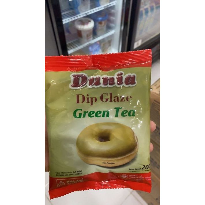 

DUNIA DIP GLAZE 200G GREEN TEA