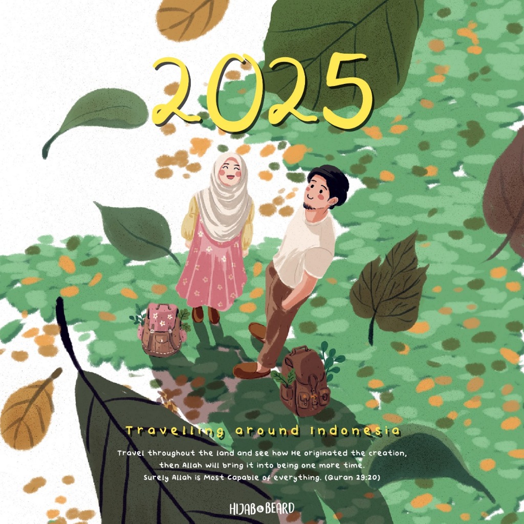 

Kalender 2025 by Hijab & Beard