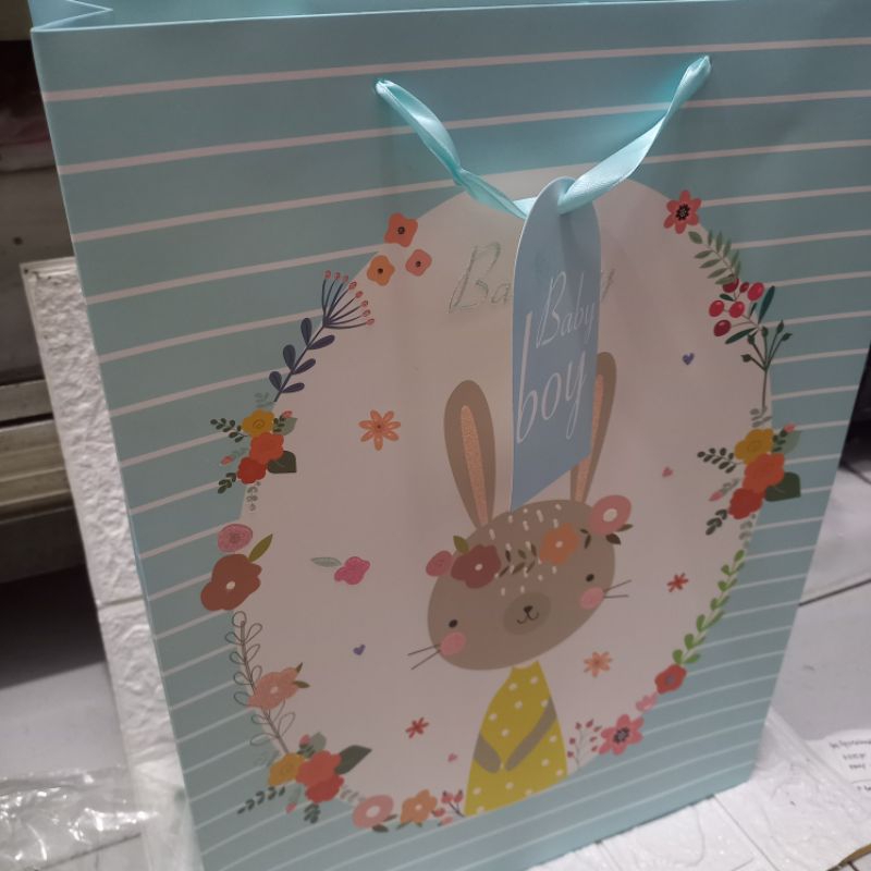 

PAPER BAG TALI JUMBO PREMIUM+kartu ucapan