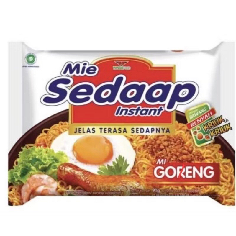 

Mie instant Sedaap Goreng ed 09/25
