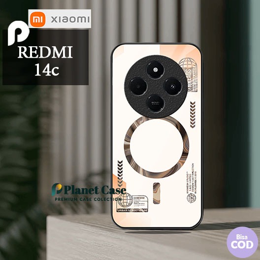 Case Redmi 14c Redmi 14c Casing Untuk Redmi 14c Motif Magsafe Redmi 14c
