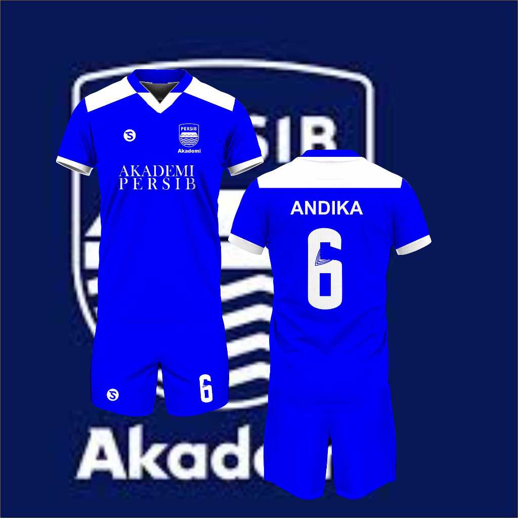 JERSEY AKADEMI PERSIB LATIHAN FREE COSTUM NAMESET