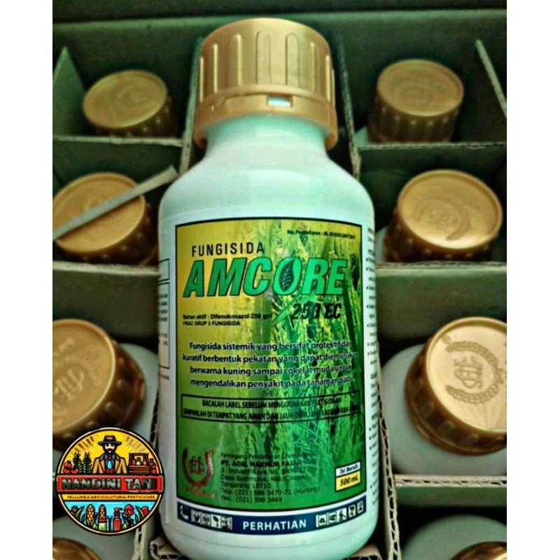 Fungisida Amcore 250 EC || 500ML mengendalikan jamur bercak pada tanaman