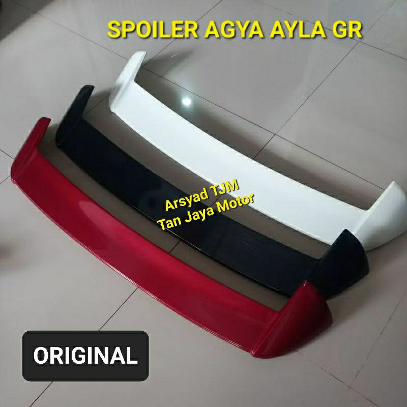 SPOILER AGYA AYLA Tipe GR Sport 2023 UP ORIGINAL