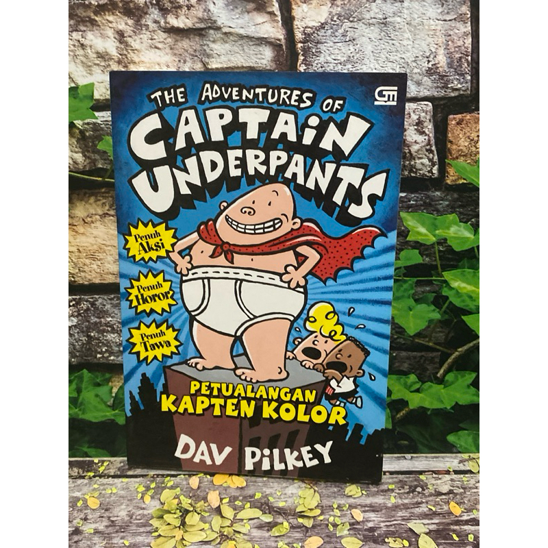 BUKU CAPTAIN UNDERPANTS-BHS INDONESIA-BEKAS