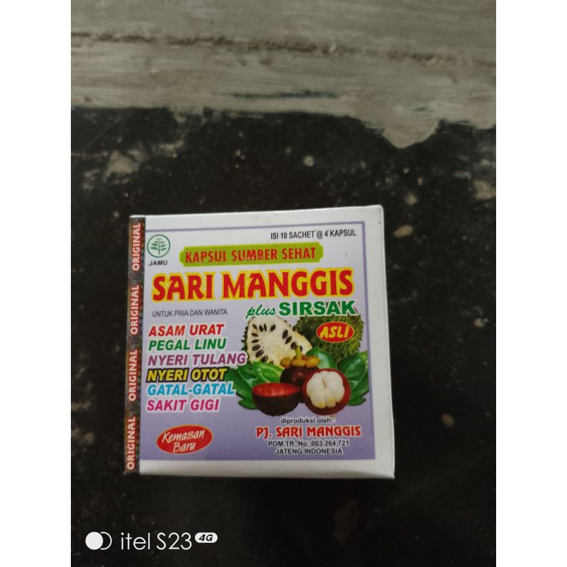 

SARI MANGGIS TOKCER
