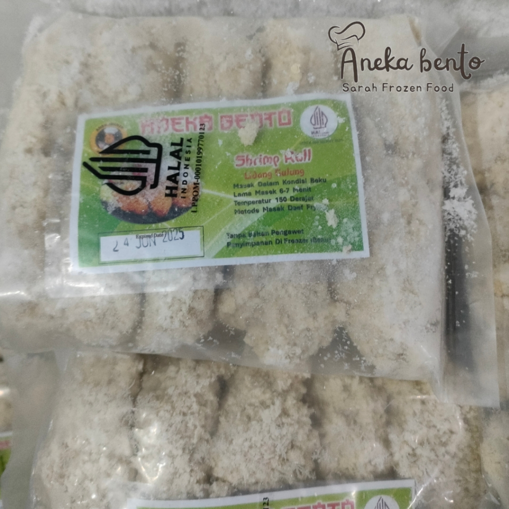 

Shimp Roll Isi 10 pcs Olahan Home Made Udang Gulung