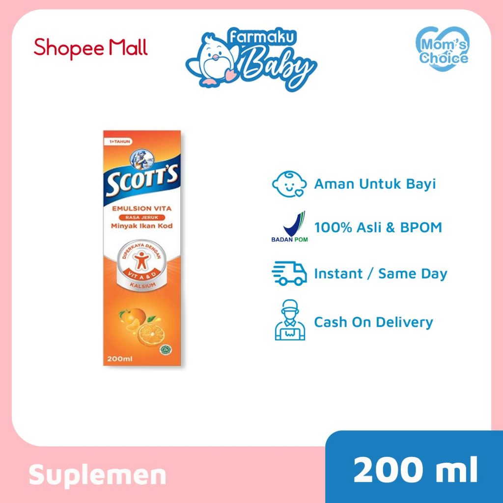 Scotts Emulsion Vita 200 Ml