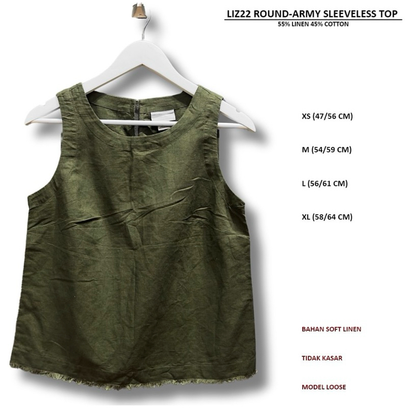 Tank Top Branded Wanita - LIZ 22/AIM 11/12 TOP TANK
