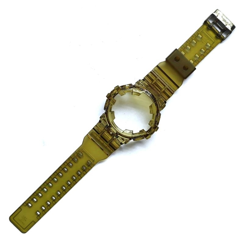 BNB STRAP BEZEL CASIO GSHOCK G SHOCK GA 700 GA700 JELLY CLEAR OLIVE GREEN