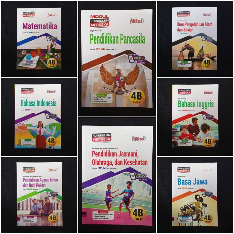LKS FOKUS. KELAS 4 SD/MI. SEMESTER 2. 2024/2025