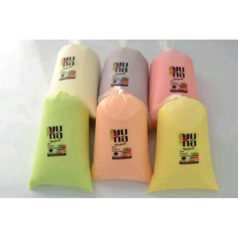 

yogurt literan plastik