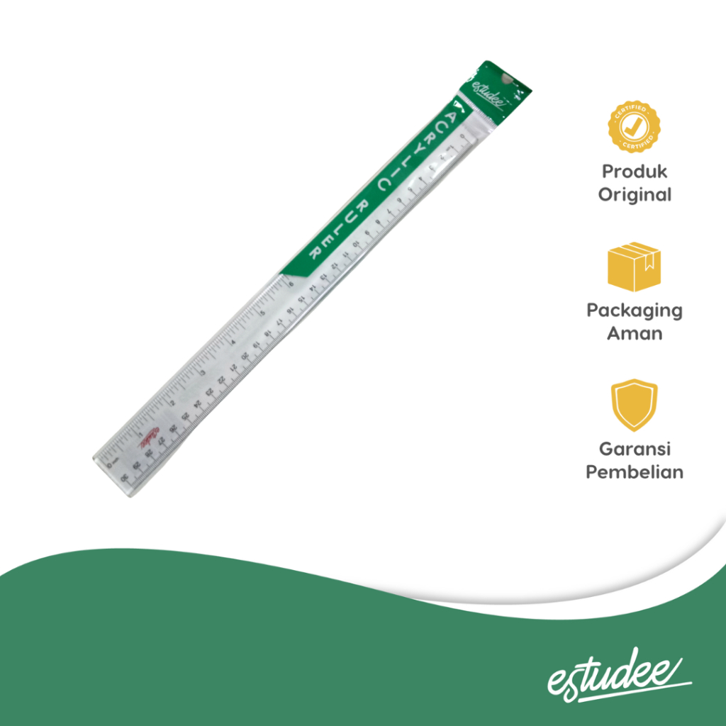 

ESTUDEE RULER ACRYLIC 30 CM