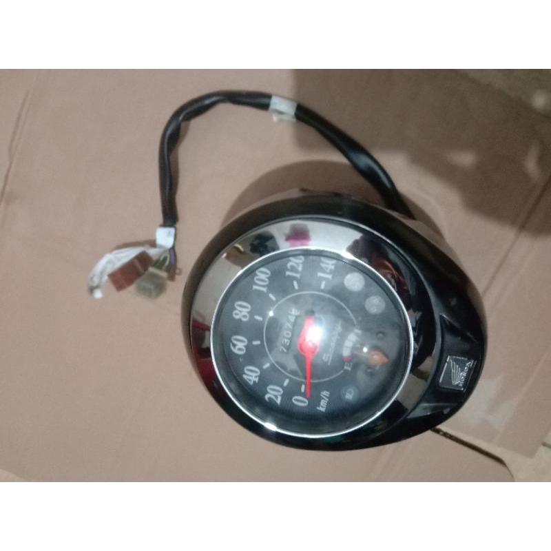 speedometer odometer kilometer Scoopy fi