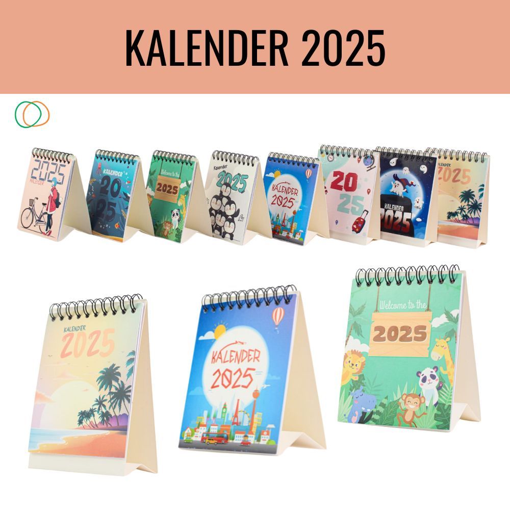 

KALENDER 2025 AESTETIC / KALENDER MINI STAND 2025 / KALENDER MINI 2025 / KALENDER 2025 by.TOOKE