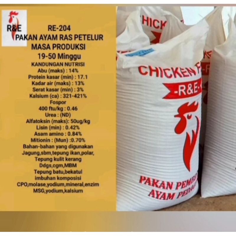 Pakan Ayam Petelur RE-204