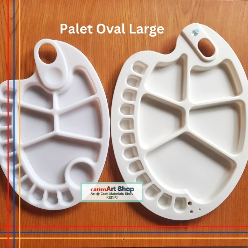 

PALET PLASTIK OVAL MEDIUM & LARGE