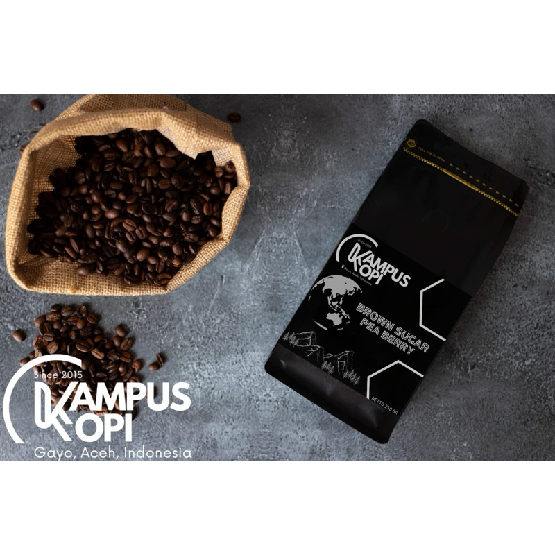 

KOPI GAYO ACEH ARABIKA BROWN SUGAR PEABERRY