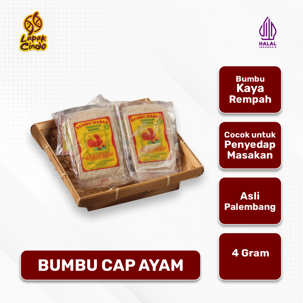 

Bumbu Masak Tekwan Model Asli Palembang (per Bungkus)