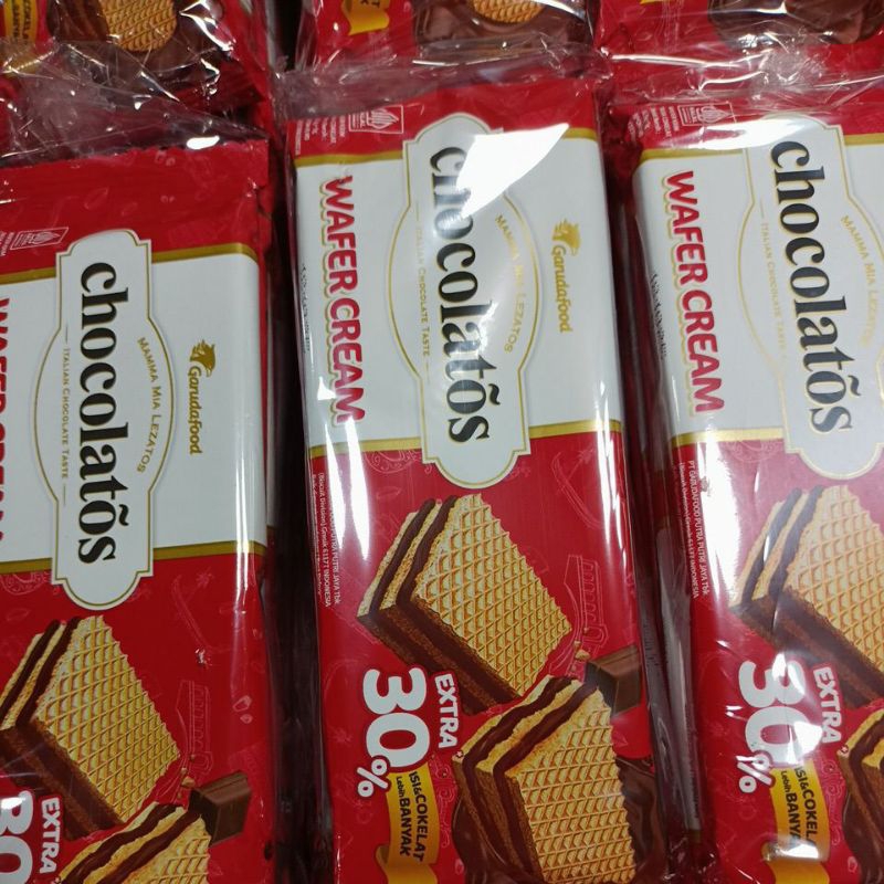 

WAFER CREAM CHOKLATOS ISI 10 PCS