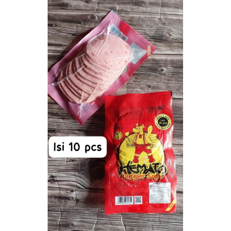 

HEMATO Burger Sapi 250 gram