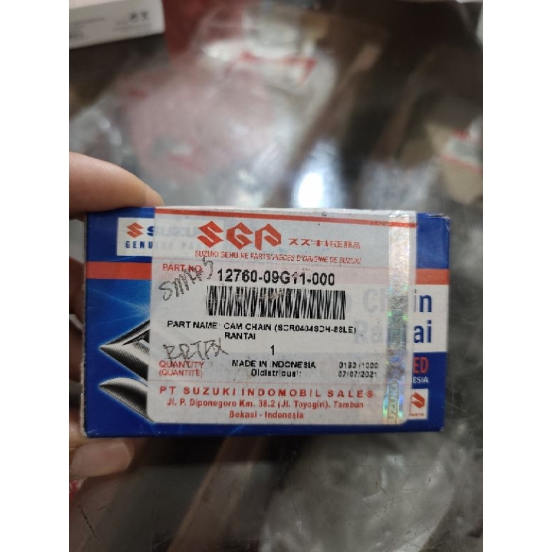 Rantai Keteng Motor Suzuki SGA Cam Chain Kredit 12760-09G1000