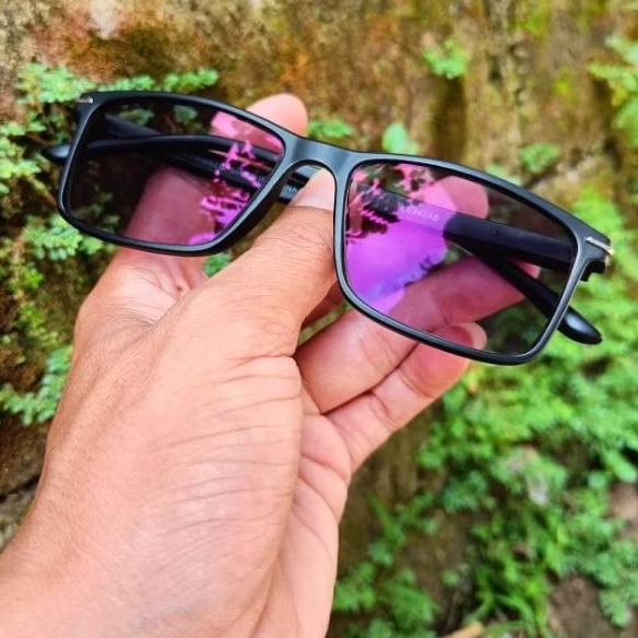 kacamata lensa minus bluecromic night drive