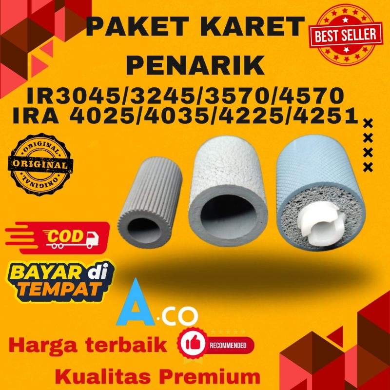 PROMO MURAH KARET PENARIK 1 SET IR3245 4570  IRA4051 4251  4551 With Hub