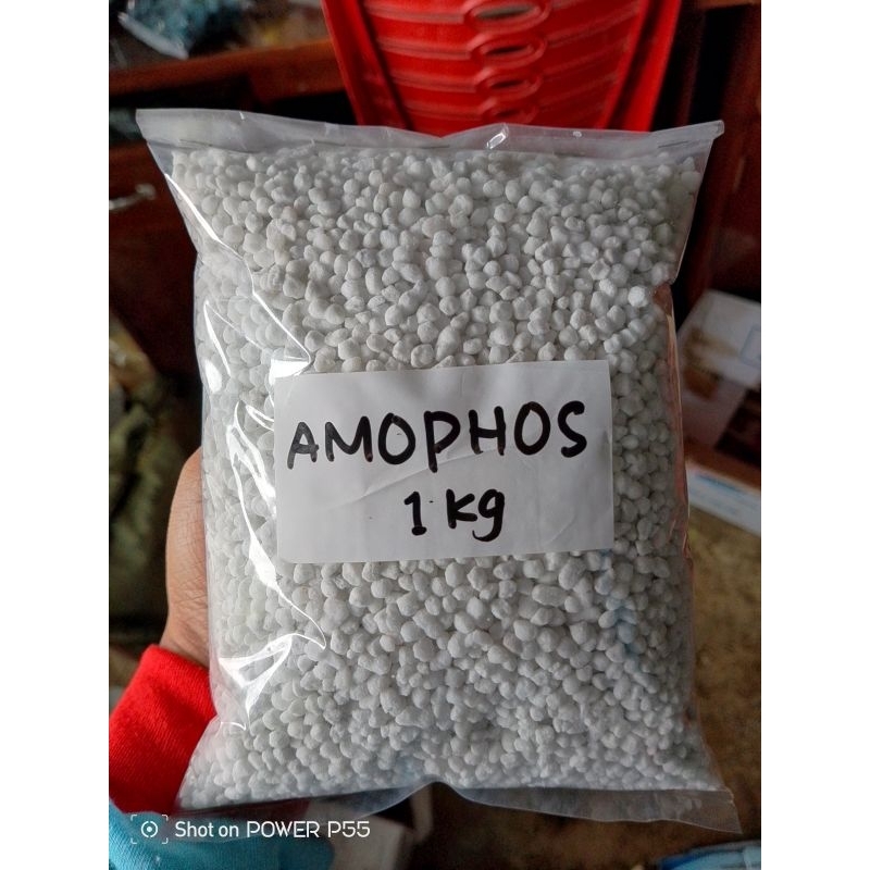 Pupuk pertumbuhan  SS Ammophos Repacking 1 kg Nitrogen Phospat Sulfur