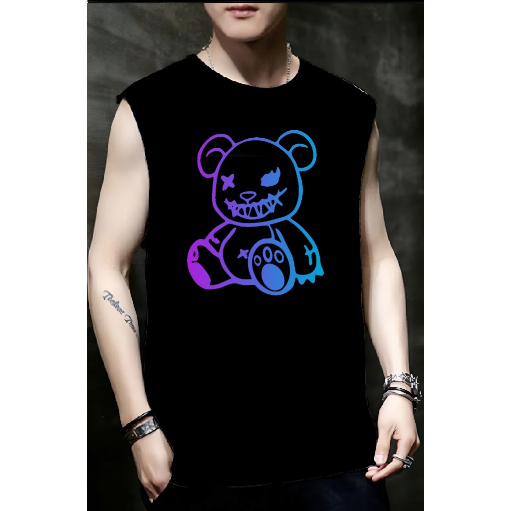 KAOS SINGLET PRIA WANITA MOTIF POLYFLEX REFLECTIVE