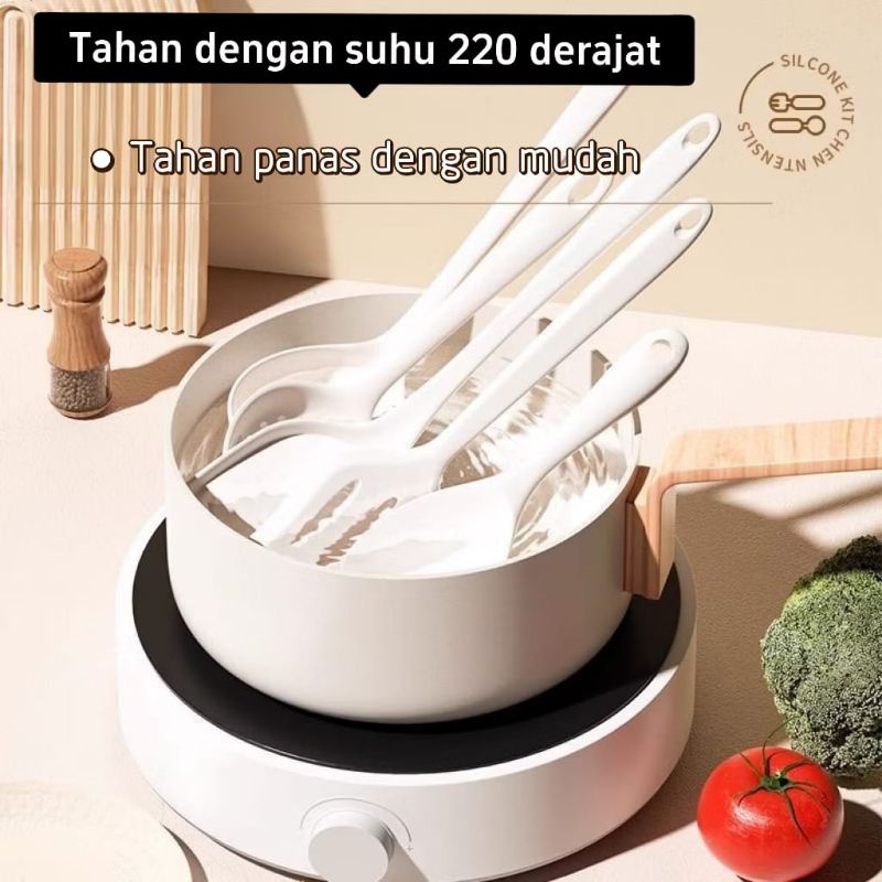 SET SPATULA SILIKON/SENDOK SPATULA