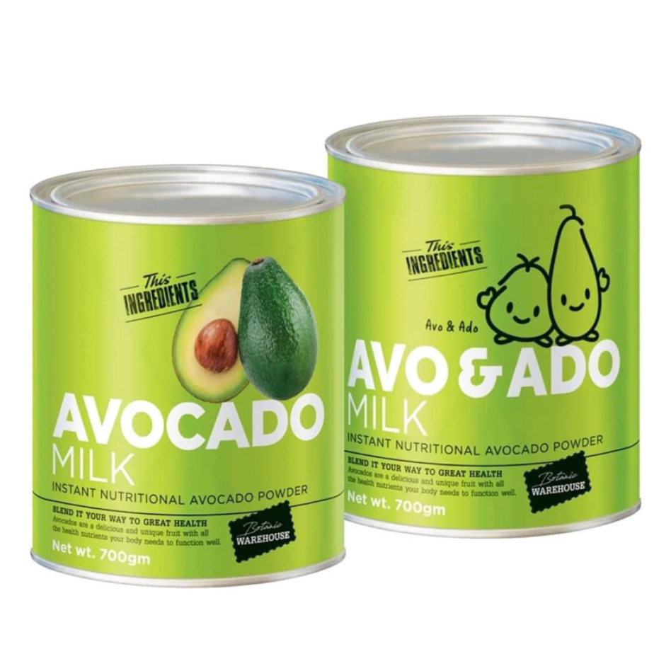 

this INGREDIENTS AVOCADO MILK 700g