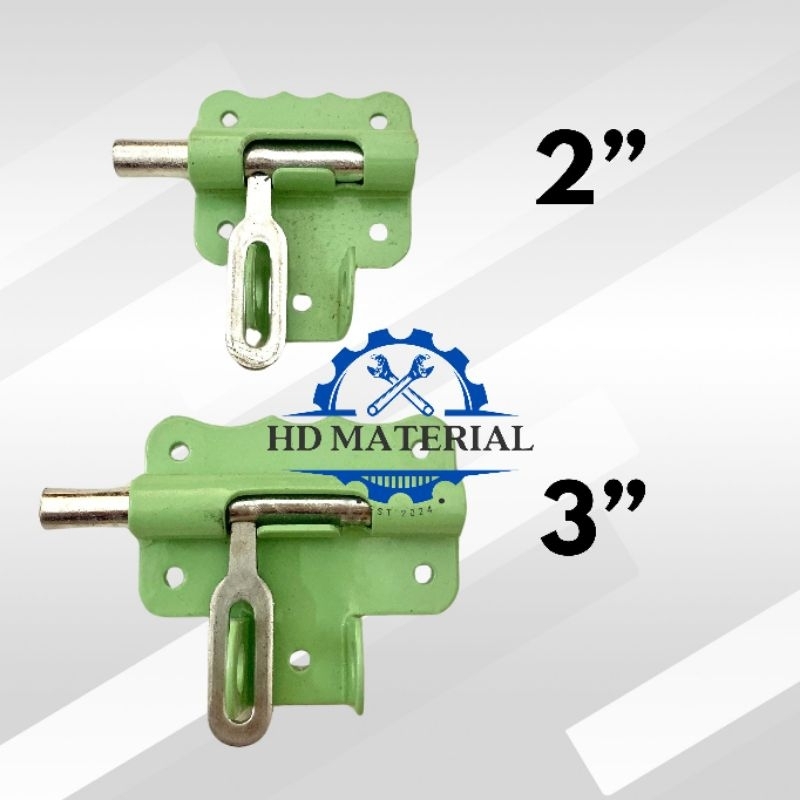 Grendel Pintu Tebal / Grendel Pintu Overpal / Grendel Pintu 2 Inch & 3 Inch