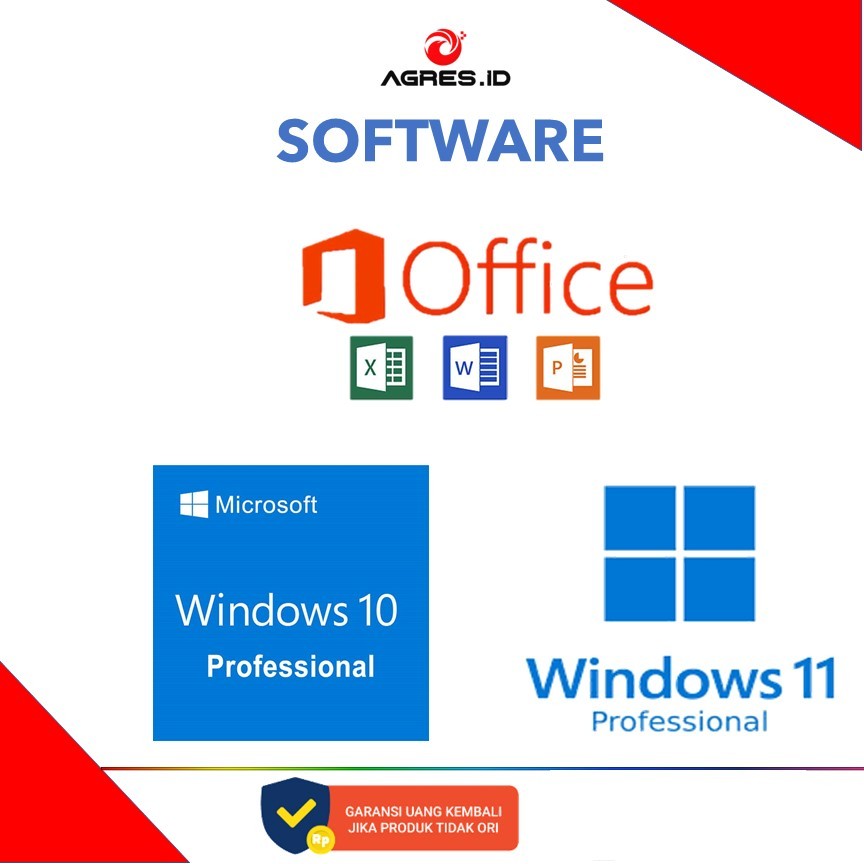 Software WINDOWS / OFFICE HOME Untuk KOMPUTER/LAPTOP ORIGINAL