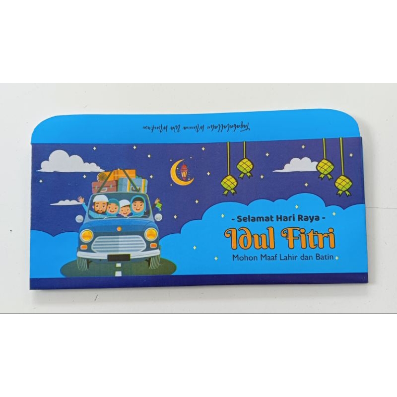 

100pcs sudah dilem amplop panjang